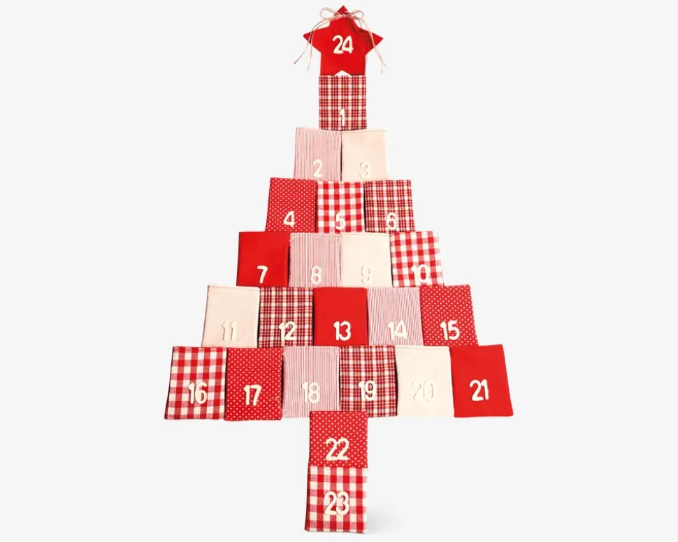 Pakkekalender H.97xB.58 cm