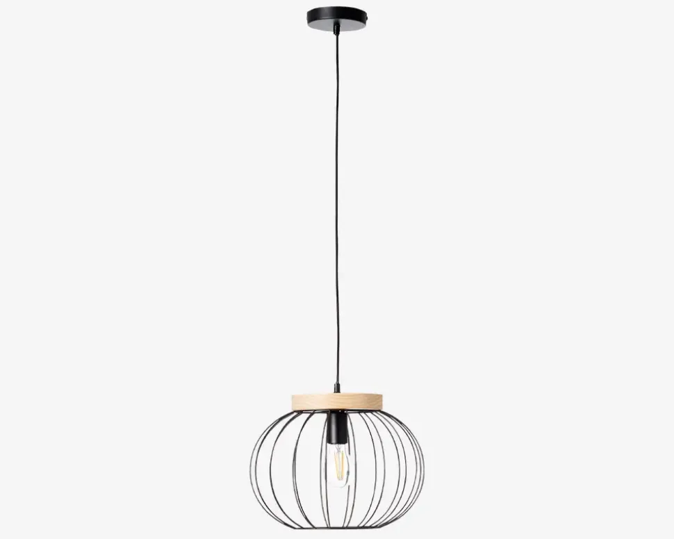 Pendel Sorana Sort/Natur Ø.35,5cm