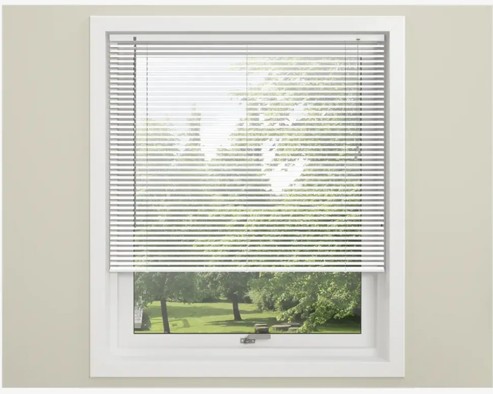 Persienne Aluminium Hvid L.130 cm