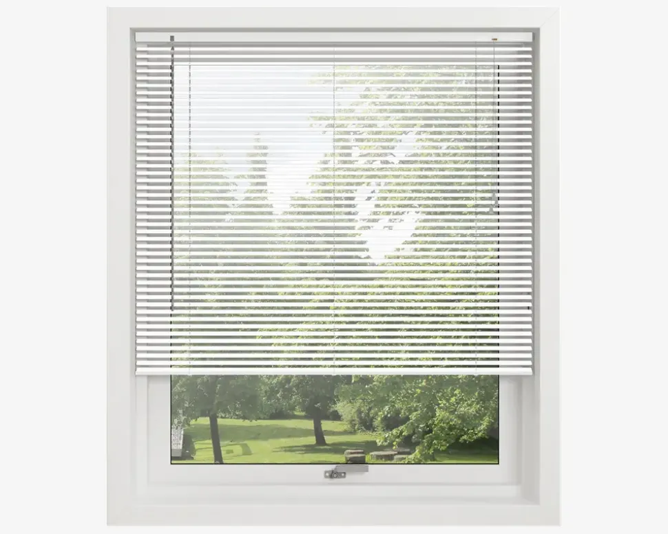 Persienne Aluminium Hvid L.160 cm