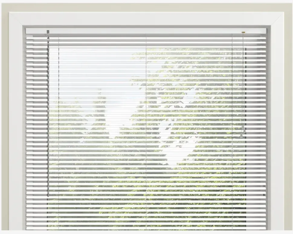 Persienne Aluminium Hvid L.160 cm