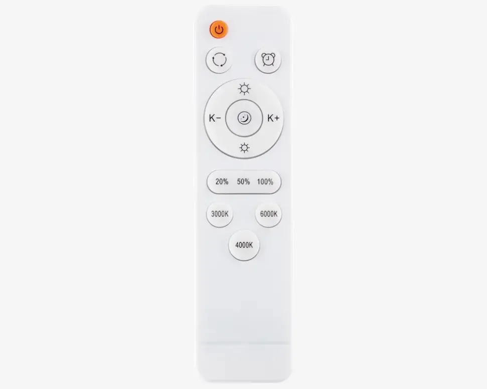 Plafond Barty Hvid/Grå LED Ø.48,5cm