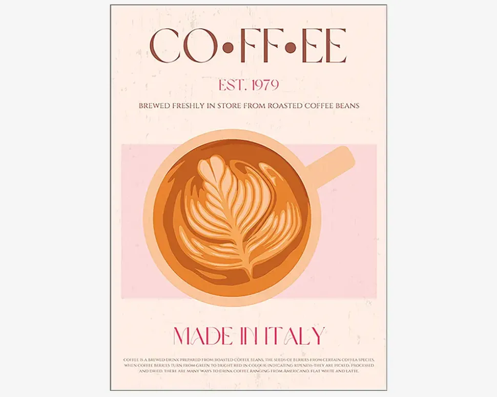 Plakat Kaffe