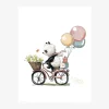 Plakat Panda Cykeltur