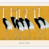 Plakat Red Crown Crane