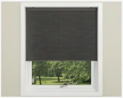 Plisse Gardin Touch 90x160 cm Grå