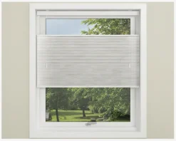 Plisse Narvik 120x160 cm Hvid