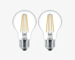 Pære Filament E27 60W 2-Pak