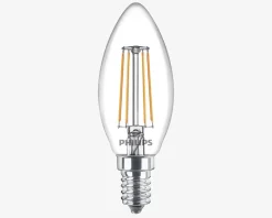 Pære Filament Kerte E14 40W 2-Pak
