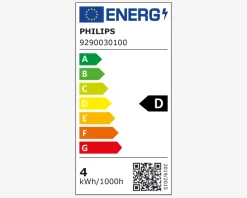 Pære Plast Stand. Mat E27 40W