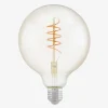 Pære Spiral Amber E27 4 Watt