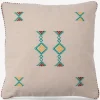Pude atlas print 45x45 cm