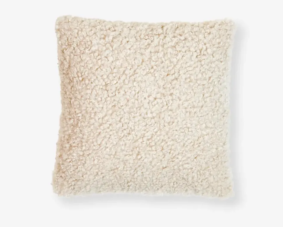 Pude plys off white 50x50 cm