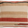 Pude stribet tufted 50x50 cm