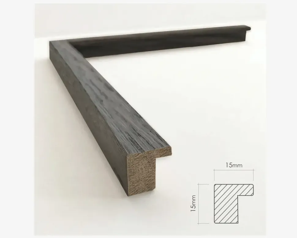 Ramme Røget Eg Slim 42 x 59,4 cm