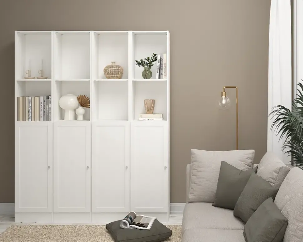 Rammedør Basic Hvid