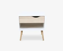 Sengebord Delta m. 1 skuffe