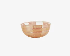 Skål Mønster Pink/Orange Ø.12 cm