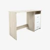 Skrivebord Adria Lys Eg/Hvid