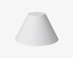 Skærm Emma Casa H. 12 cm Hvid