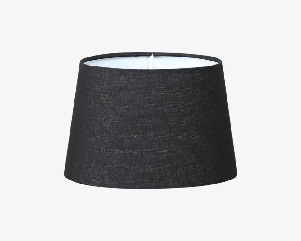 Skærm Oval Sort Ø.20 cm