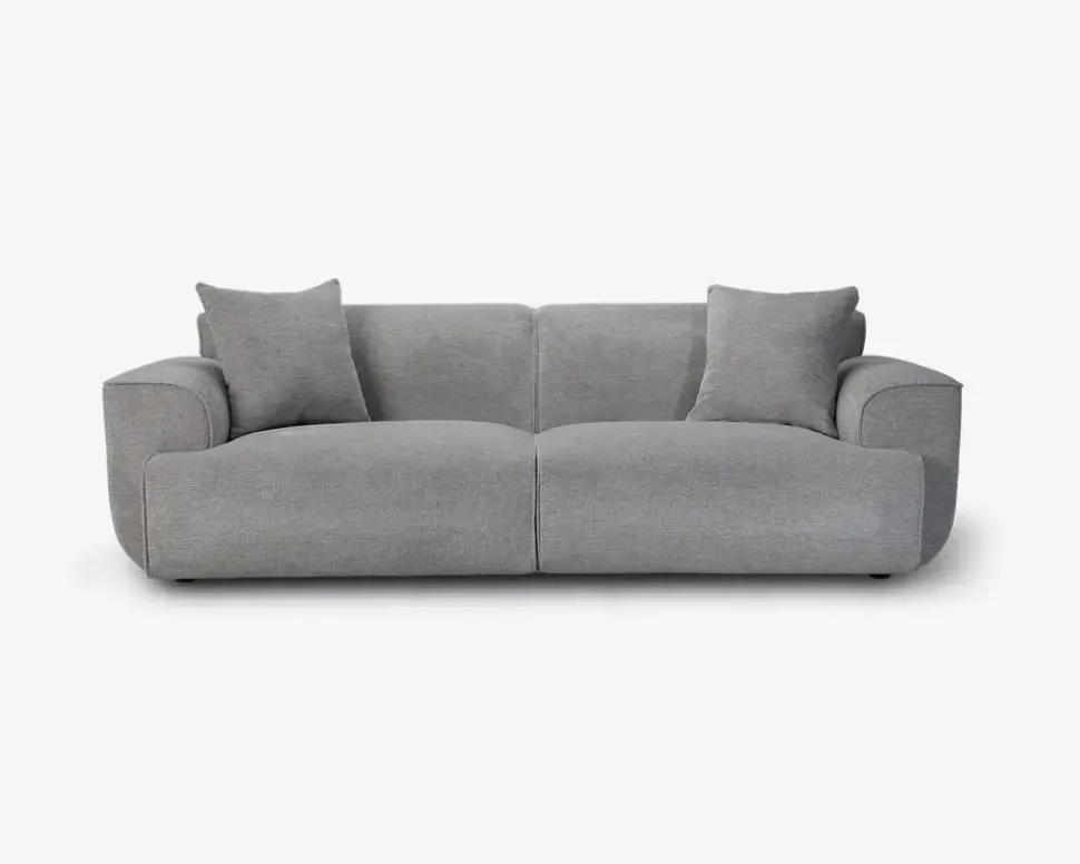 Sofa 3 Pers. Grå/Beige