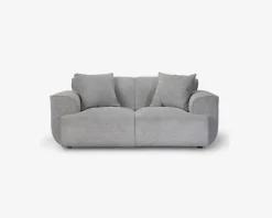 Sofa 2 Pers. Grå/Beige