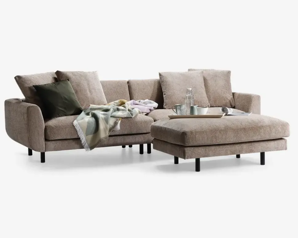 Sofa 3,5 pers. Lazy taupe
