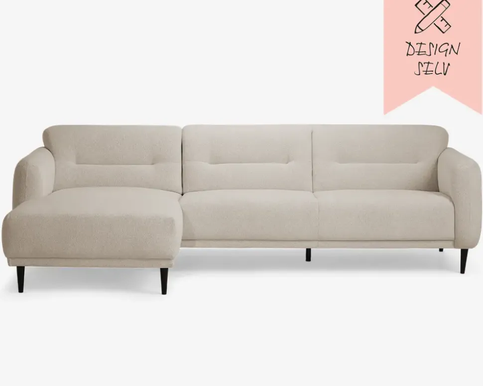 Sofa Halifax Chaiselong Venstrevendt Stofgr. 1