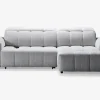 Sofa med chaiselong højre relaxfunktion