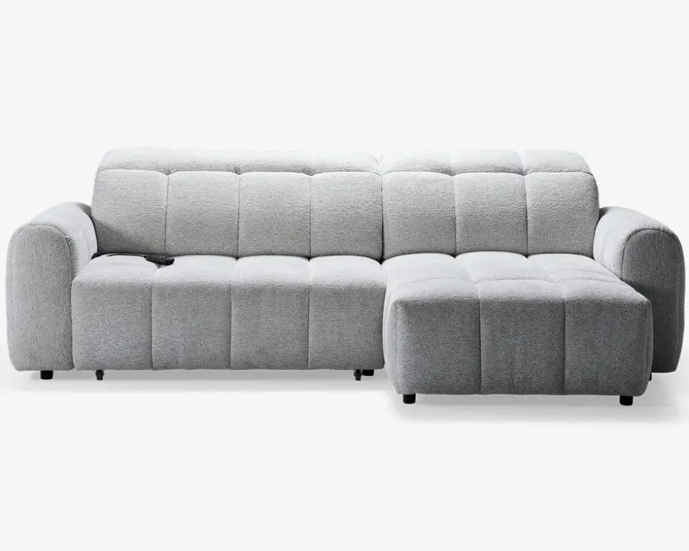 Sofa med chaiselong højre relaxfunktion