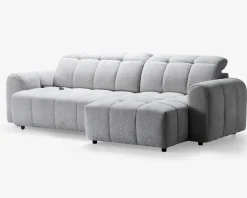 Sofa med chaiselong højre relaxfunktion