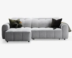 Sofa med chaiselong venstre relaxfunktion
