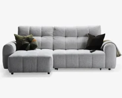 Sofa med chaiselong venstre relaxfunktion