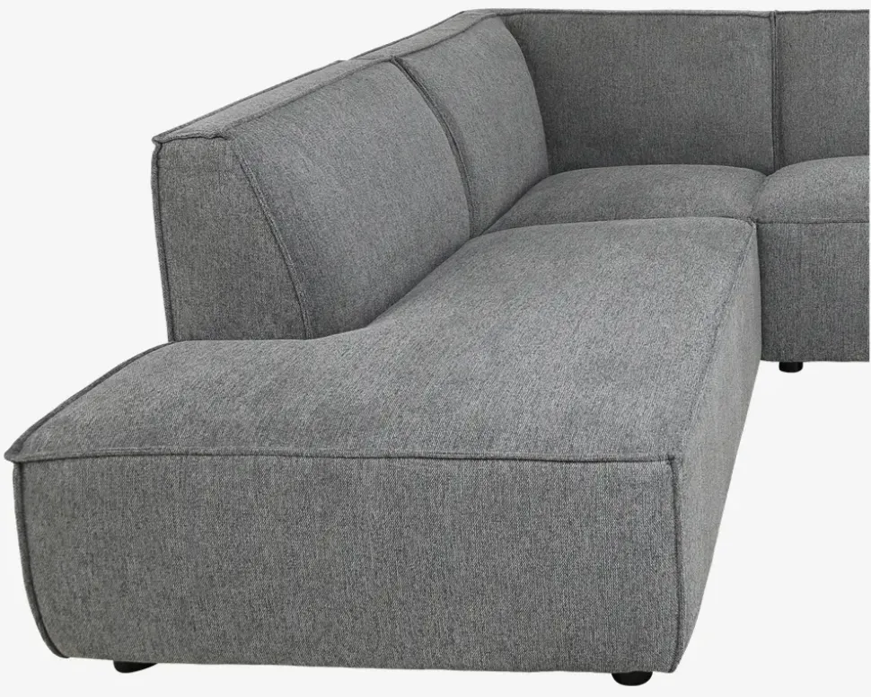 Sofa m/Open End Venstrevendt Grå