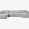 Sofa U-shape Venstrevendt Beige