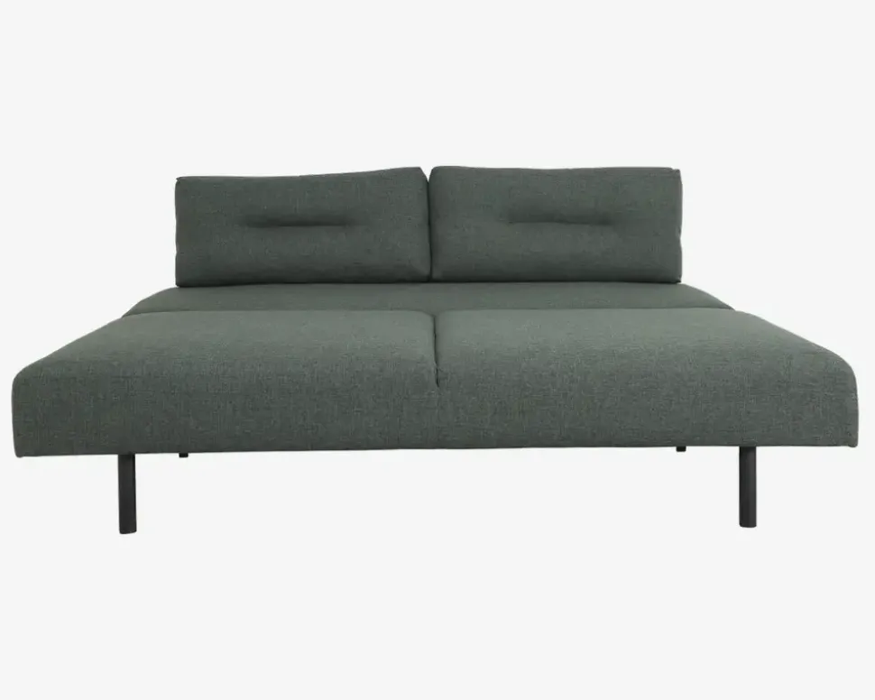 Sovesofa grønt møbelstof