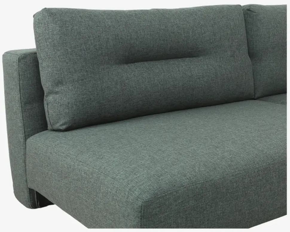 Sovesofa grønt møbelstof