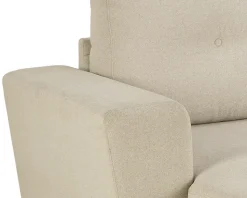 Sovesofa m/posefjedre beige