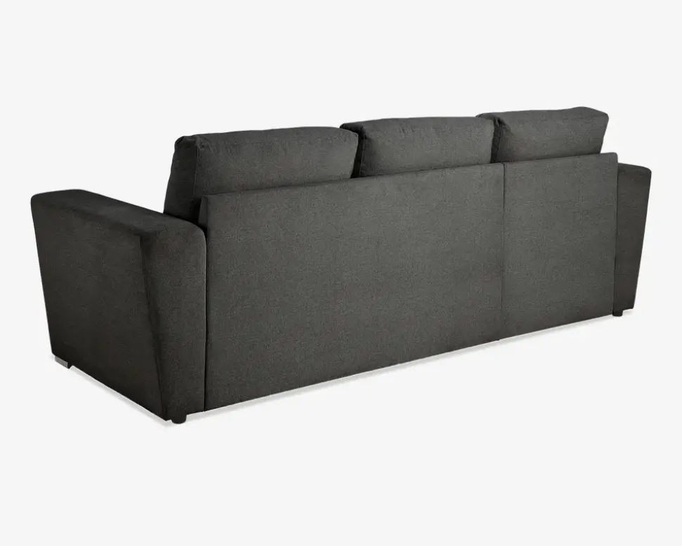 Sovesofa m/posefjedre grå
