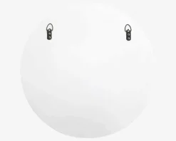 Spejl Cirkel Hvid Ø80 cm