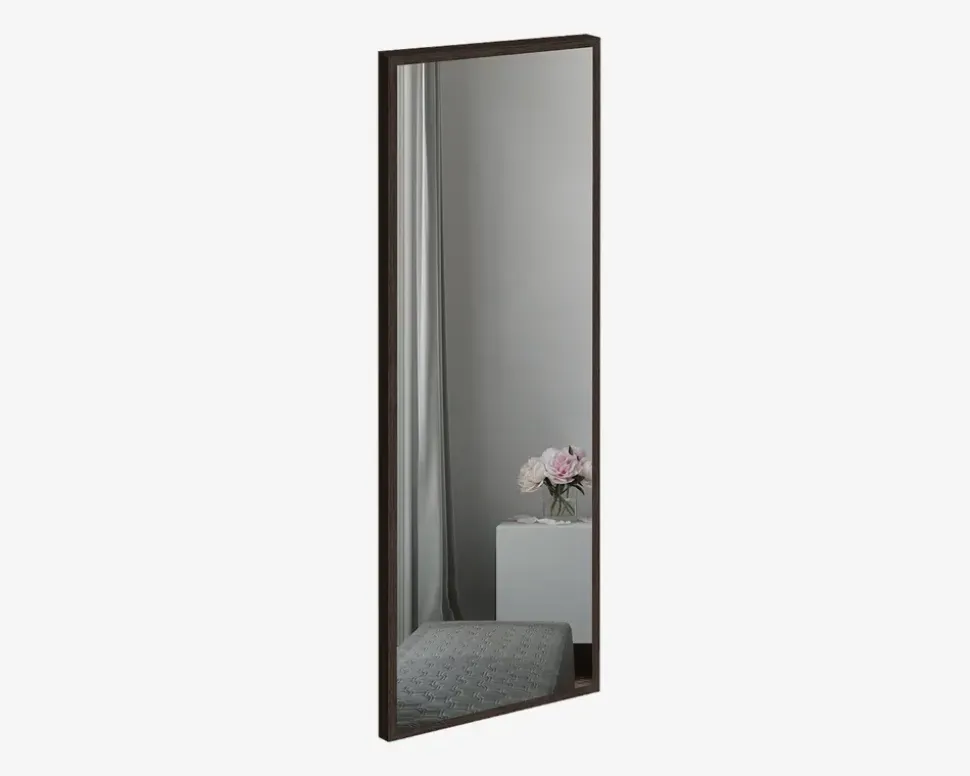Spejl røget eg 45x130 cm