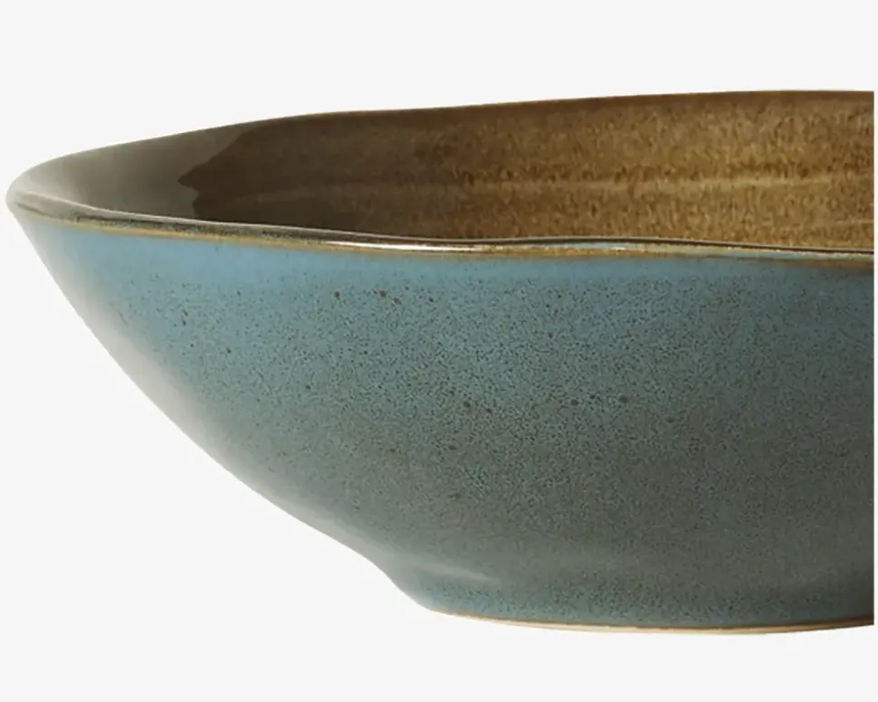 Tallerken Dyb Petrol Ø19,8 cm