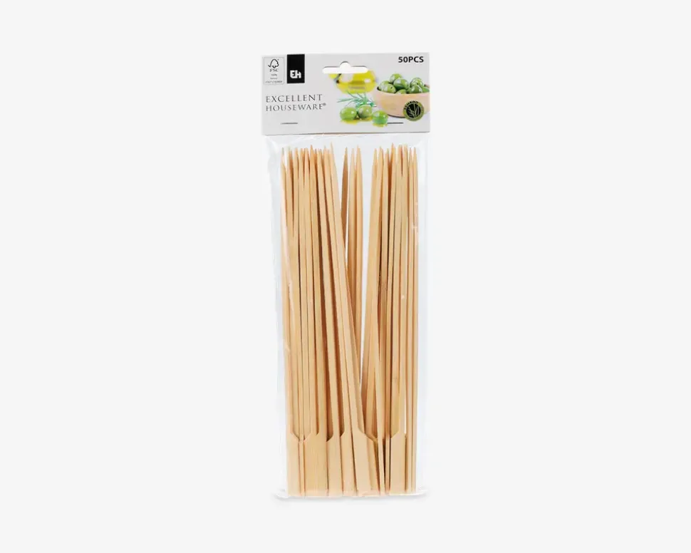 Tapas Spyd Bambus 25 cm 50 Stk.