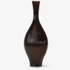 Vase brun H. 40 cm