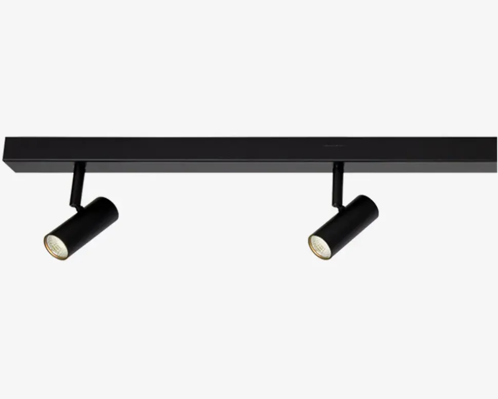 Væg-/loftlampe Omari 5 Sort