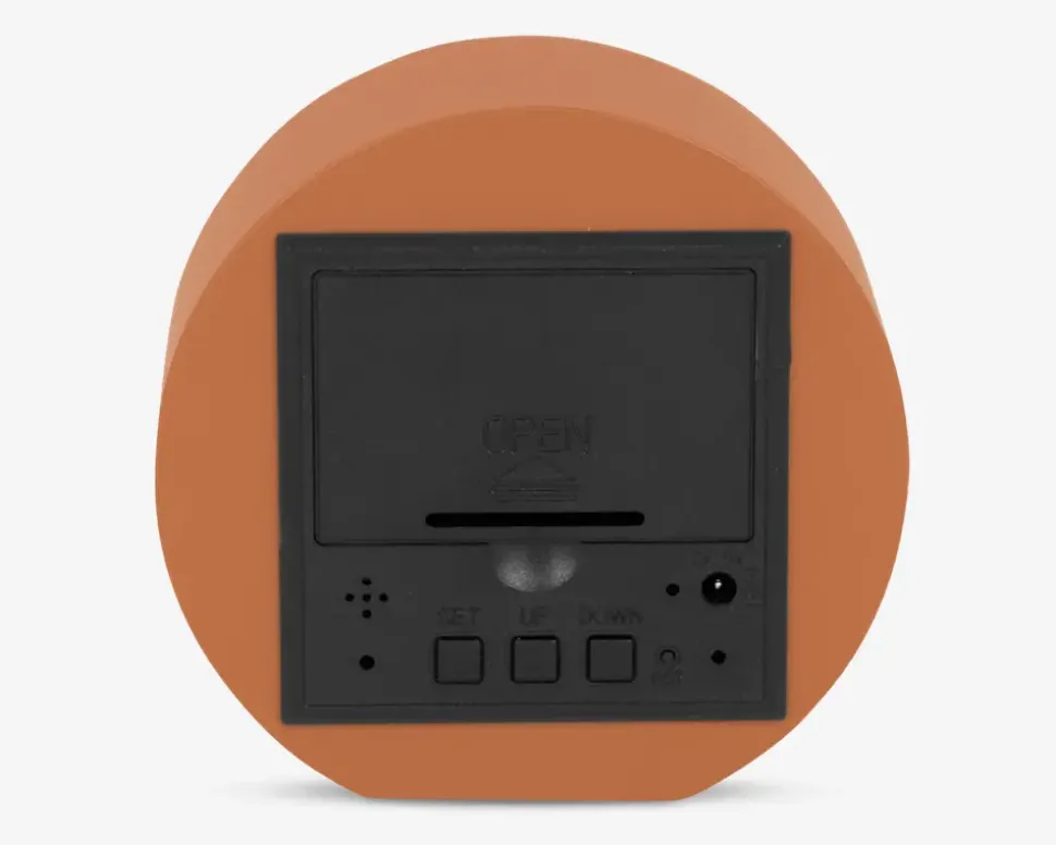 Vækkeur Spry orange Ø.9 x D.4,3 cm