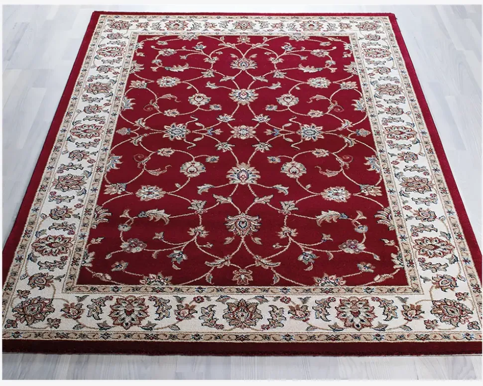 Wilton Flora Rød 80x150 cm
